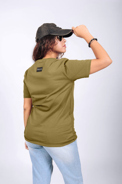 Irsya Earthy Olive - Regular Unisex Tee