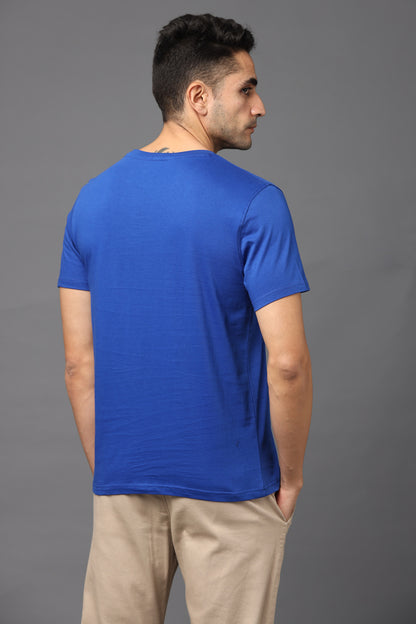 Irsya Premium Crew Neck Unisex Tshirt - Imperial Blue